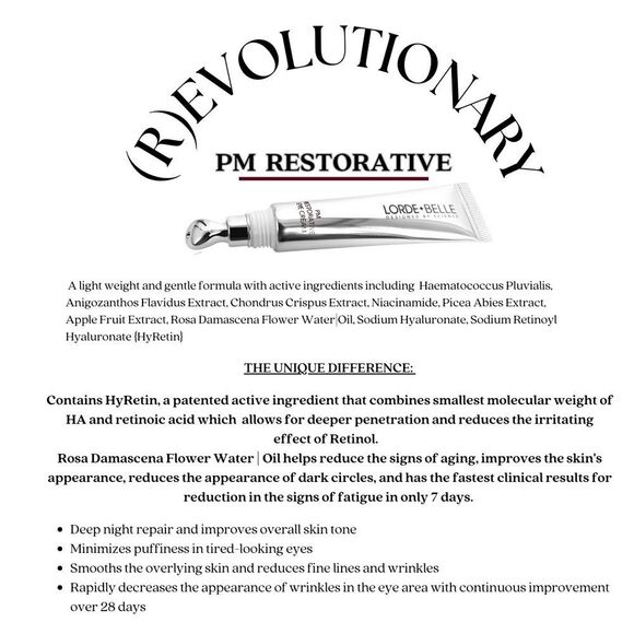 LORDE + BELLE PM Restorative Eye Cream - Picture 9 of 10